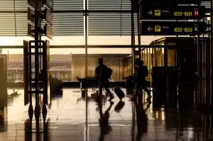 immigration process at the airport